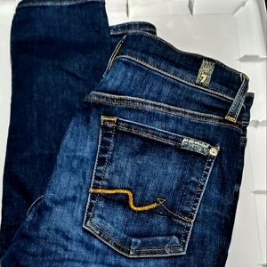 Seven jeans famk dark blue skinny Size27